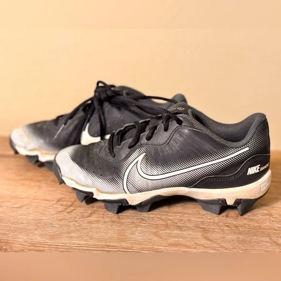 Nike Cleats Youth Size 3.5Y / Nike Diamond FastFlex Baseball Cleats - Picture 1 of 9